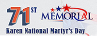 71 Karen National Martyrs Day's